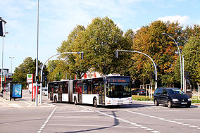 Haltestelle Bahrenfeld Trabrennbahn in Hamburg