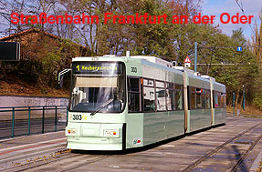 Die Straßenbahn in Frankfurt an der Oder