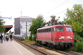 Die 113 267-9 in Neumünster