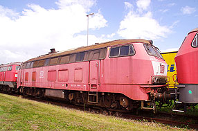 Die 218 334-1 im AW Bremen