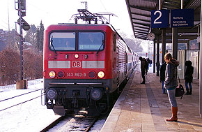 Die Baureihe 143 im Bahnhof Hamburg-Wandsbek