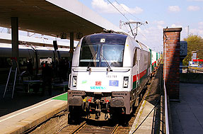 Metronom im Bahnhof Radbruch