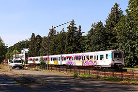 Der 472 261 in Berlin Johannesstift bei der HVLE