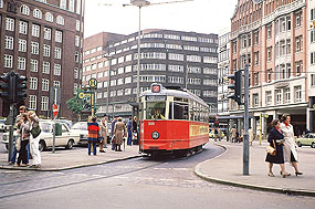Straßenbahn Hamburg Gänsemarkt