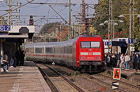 DB Baureihe 101 Bahnhof Elmshorn