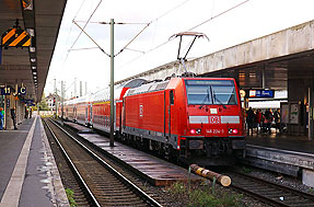 Die 146 224-1 in Hannover Hbf