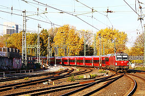 DSB Baureihe EB mit Talgo in Hamburg Hbf