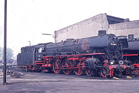 Die 012 082-4 im Bw Rheine