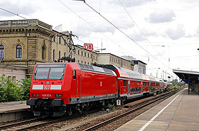 Die 146 024 in Magdeburg Hbf