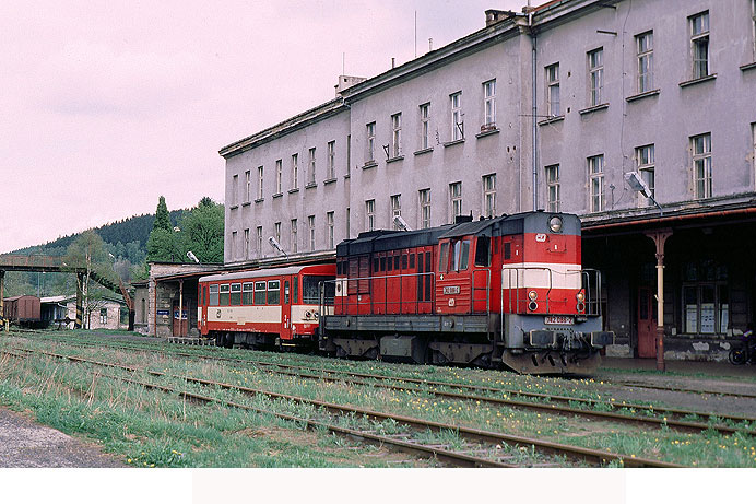 CD 742 086 - Bahnhof Dolni Poustevna