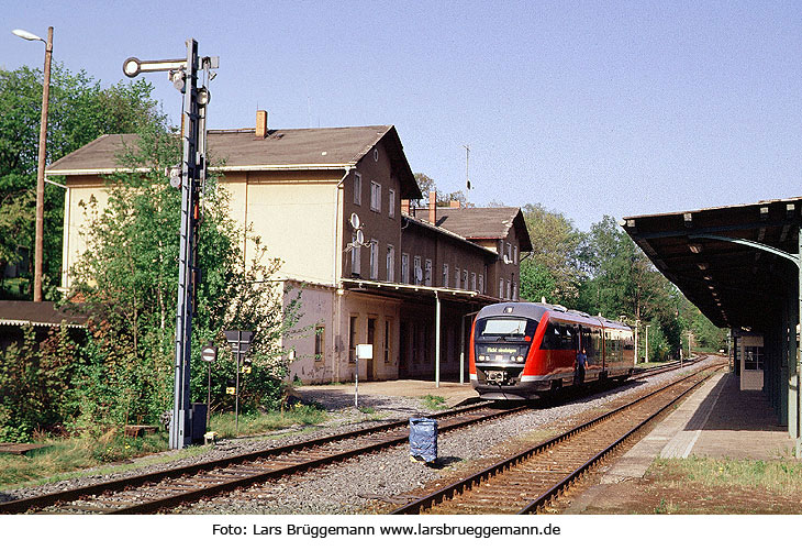 Bahnhof Sebnitz - DB Baureihe 642 - Desiro