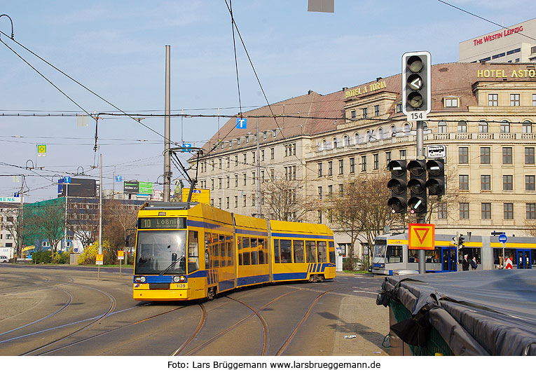 Die Straßenbahn in Leipzig