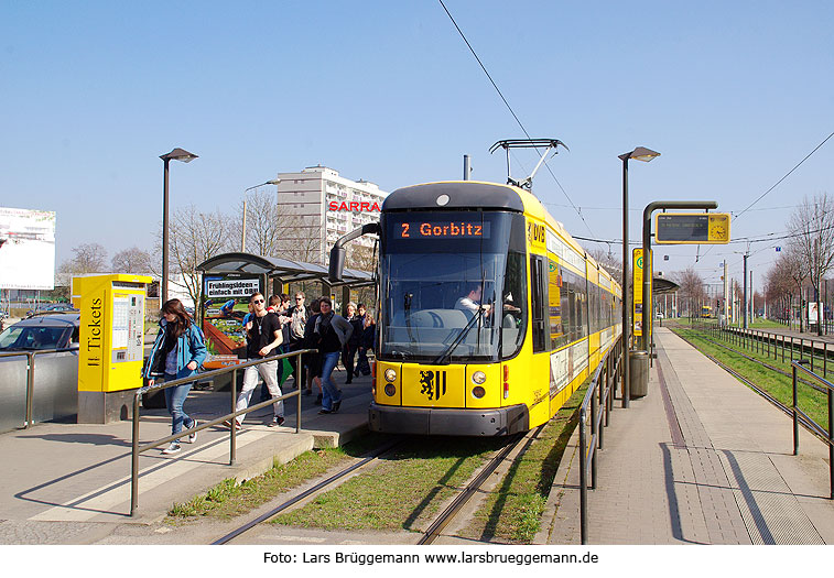 Straßenbahn Dresden Straßburger Platz