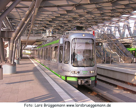 Die Straßenbahn in Hannover macht einen guten Eindruck