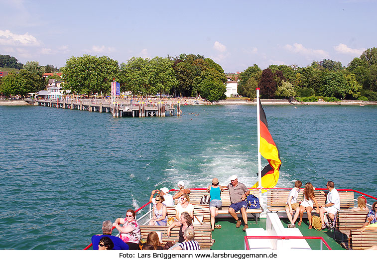 Mit dem Schiff über den Bodensee