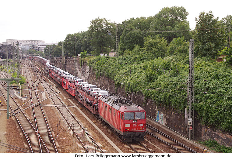 Die DB Baureihe 180 im Hauptbahnhof Dresden