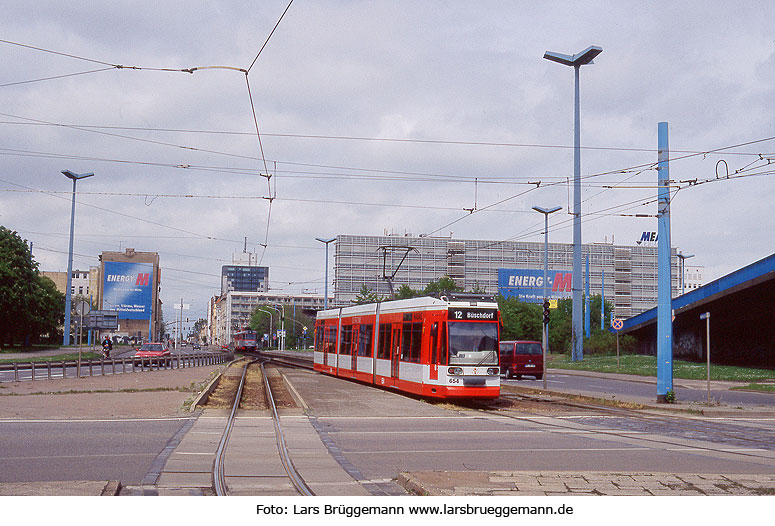 Die Straßenbahn in Halle an der Saale