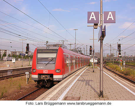 Das Schnellbahnnetz von M&uuml;nchen