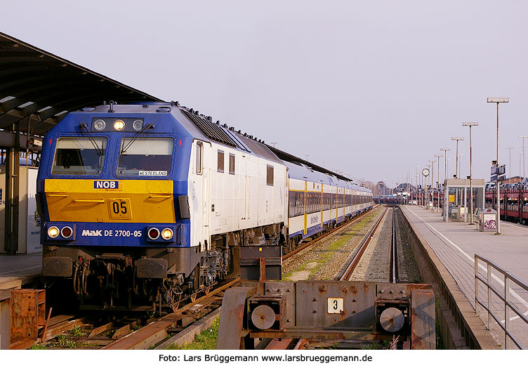  Nord-Ostsee-Bahn - NOB Zug in Westerland