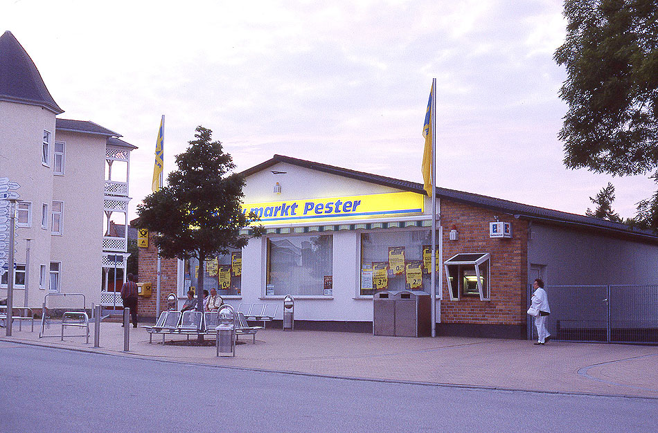 Supermarkt in Göhren auf Rügen