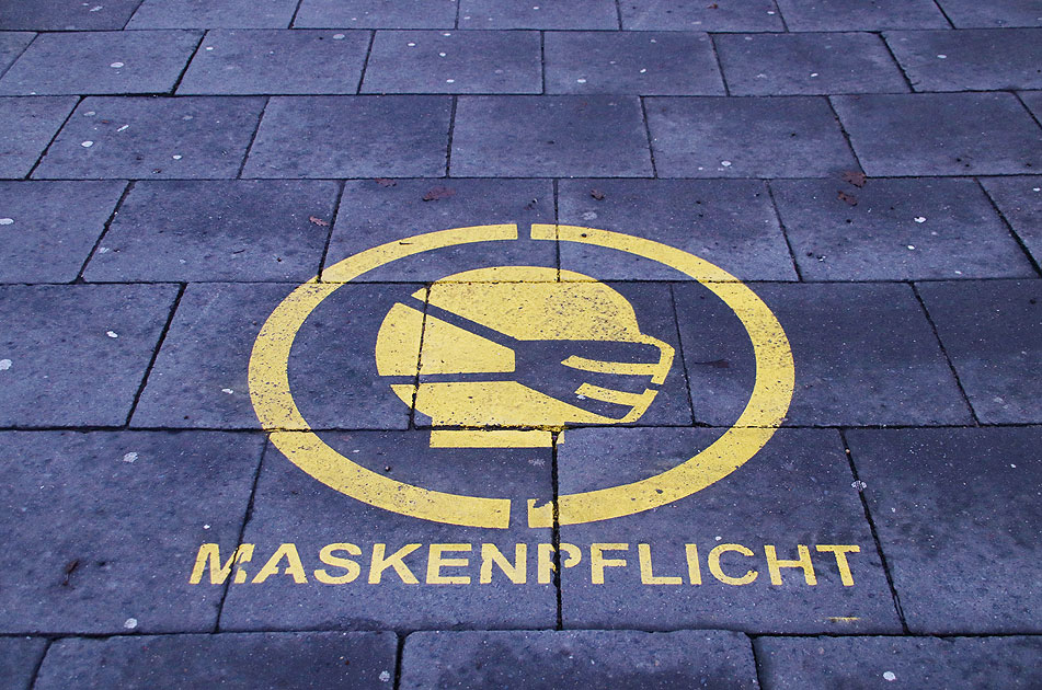 Maskenpflicht in der Corona Pandemie Krise