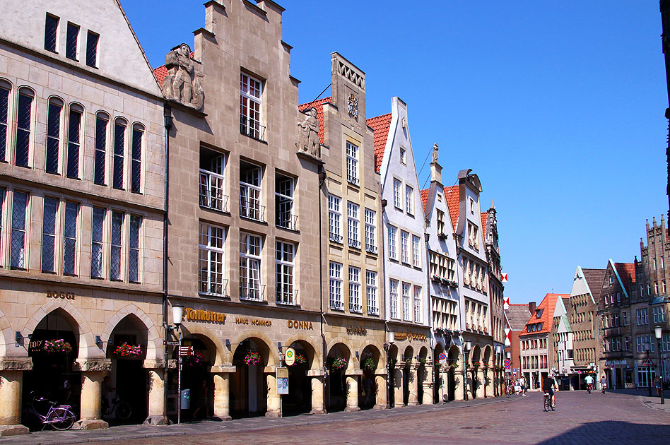 Der Prinzipalmarkt ist häufig eine Filmkulisse im Tatort Münster