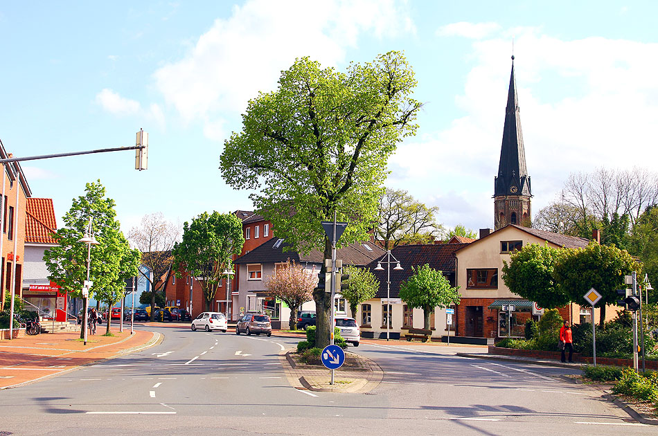 Die Stadt Schneverdingen in der Lüneburger Heide