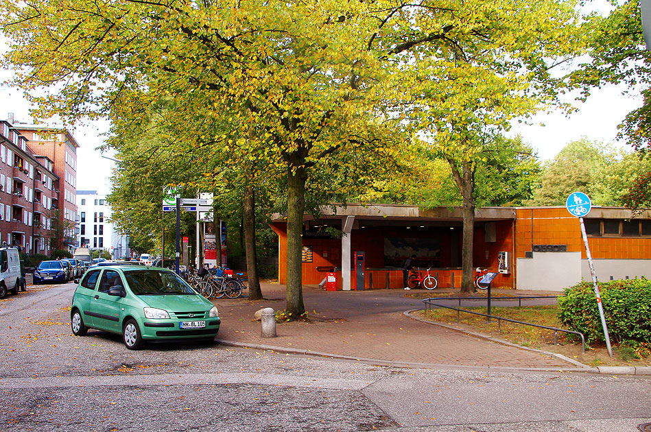 Der Bahnhof Königstraße in Altona-Altstadt in Hamburg