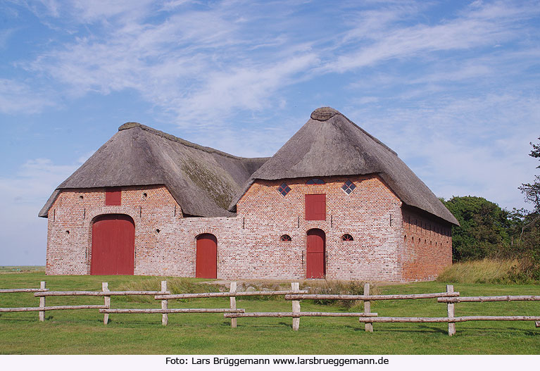 Aussenstelle vom dänischen Nationalmuseum Kommandeursgard in Toftum auf Rømø