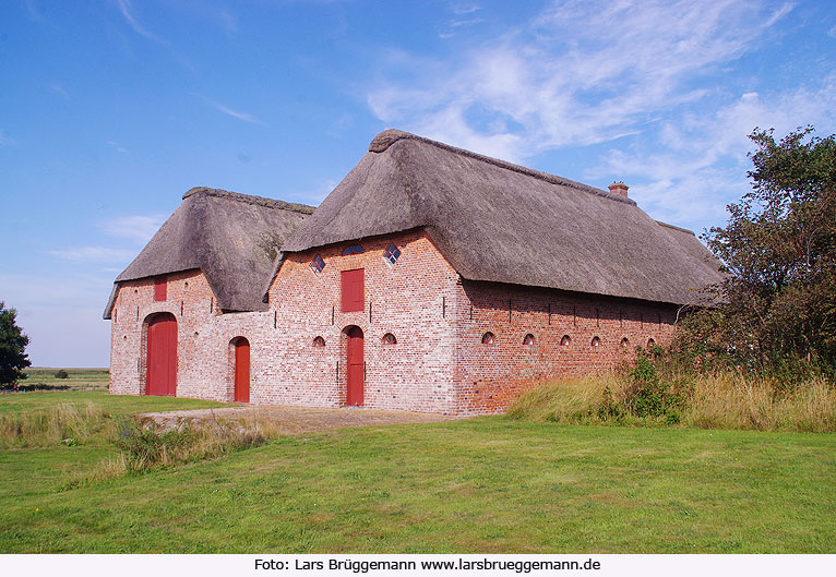 Die Aussenstelle vom dänischen Nationalmuseum Kommandeursgard in Toftum auf Rømø