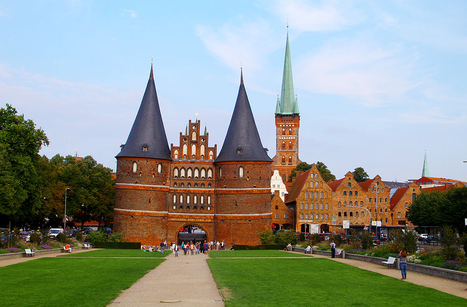 Das Holstentor in Lübeck