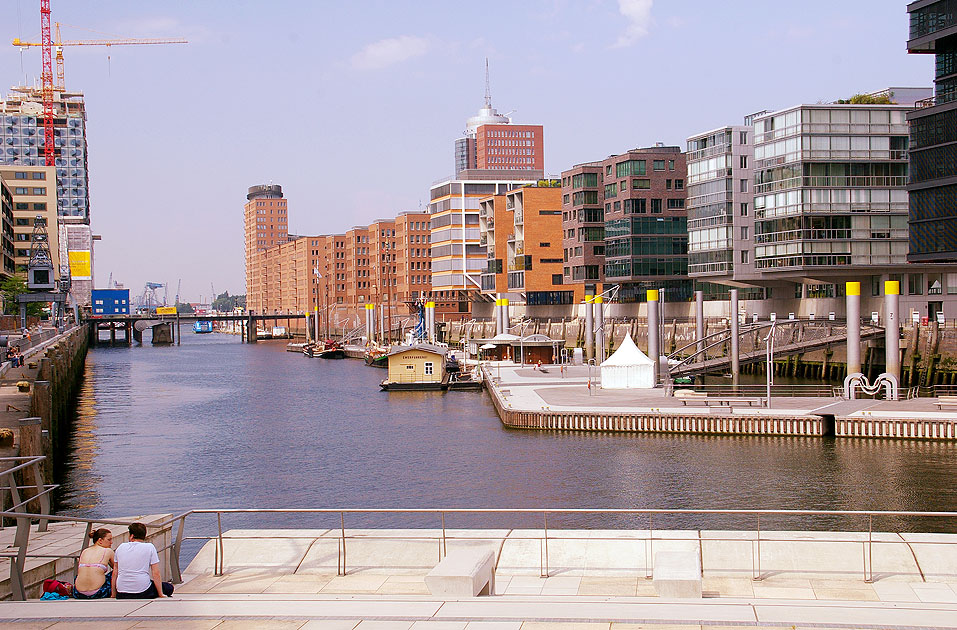Die Magellan-Terrassen in der Hamburger Hafencity