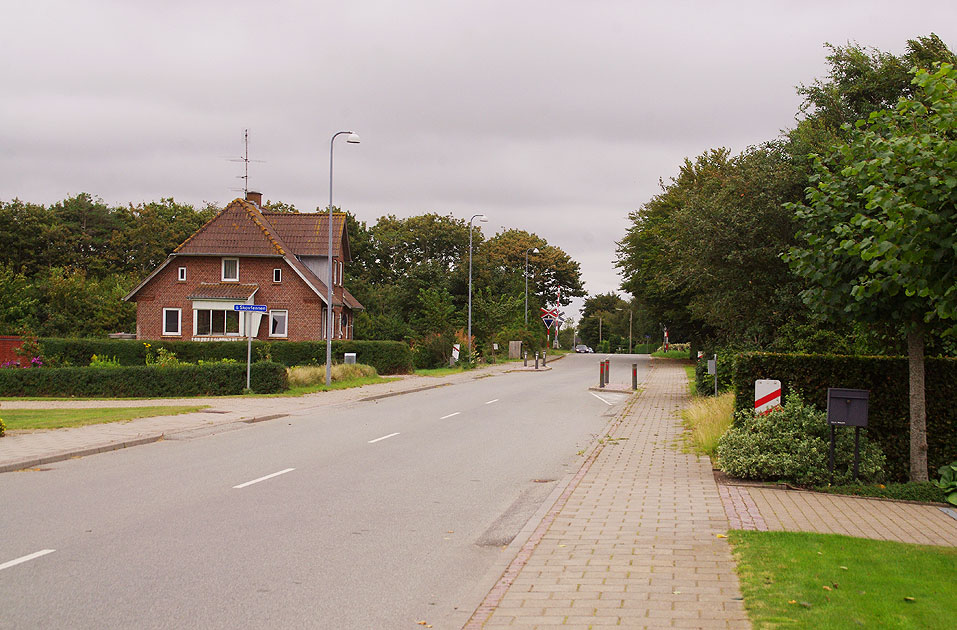 Der Kogsvej in Rejsby in Dänemark