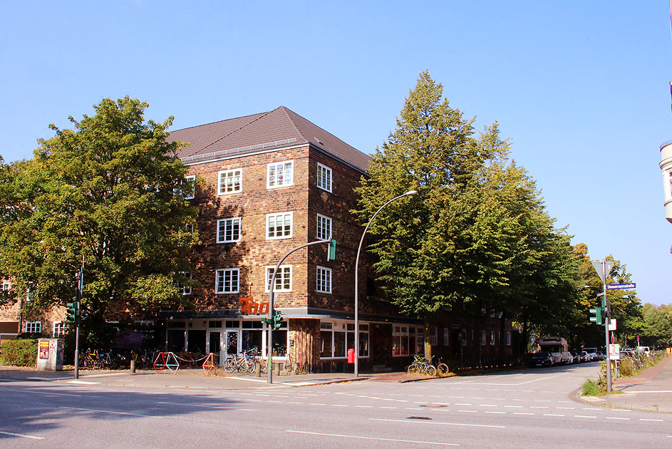 An der Ecke Stresemannstraße / Schützenstraße in Hamburg-Bahrenfeld