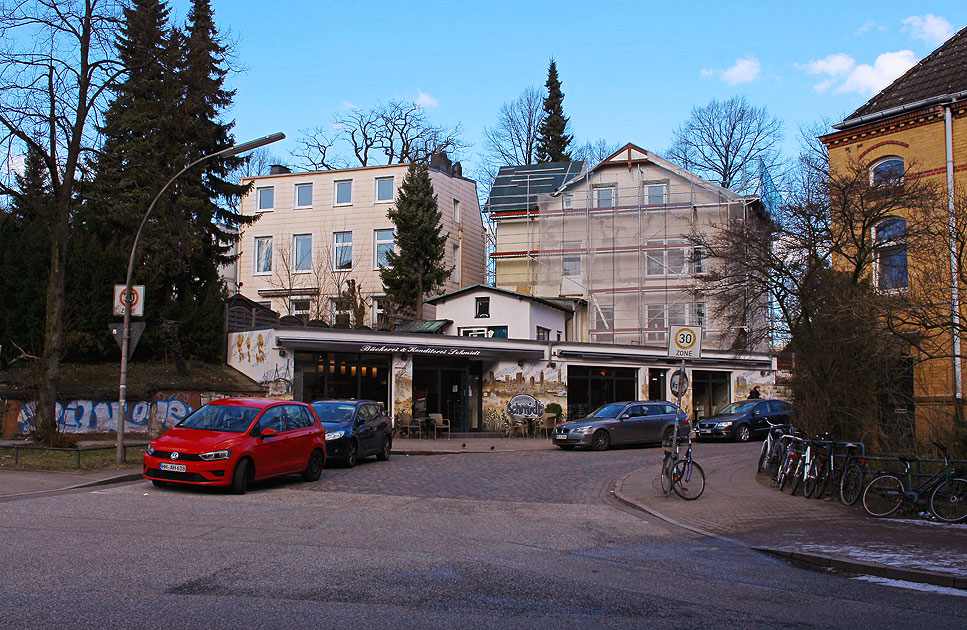 Die Bäckerei am Bahnhof Bahrenfeld, vormals Cassens