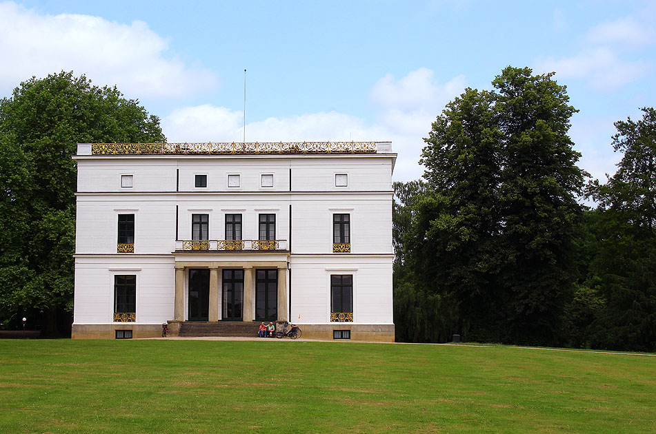 Das Jenisch Haus im Jenischpark in Hamburg-Othmarschen