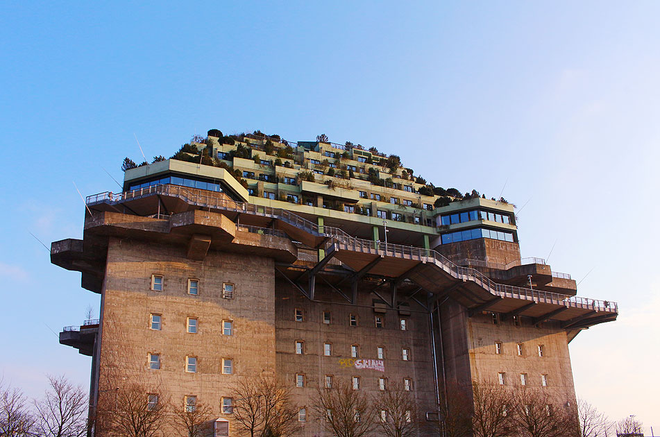 Der Feldstraßenbunker an der U-Bahn Feldstraße