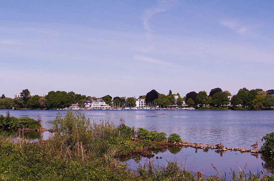 Die Hamburger Außenalster