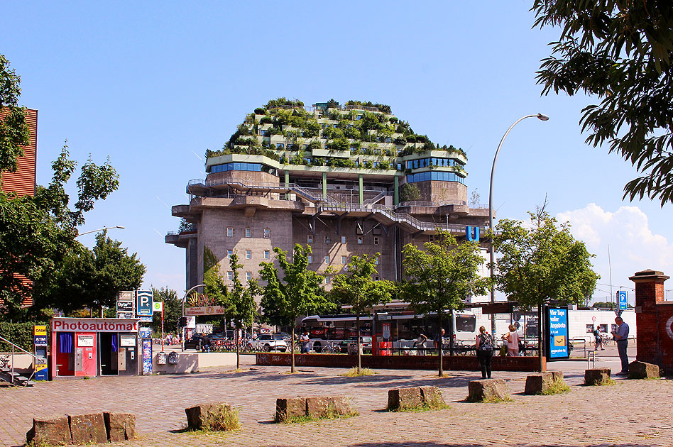 Der Feldstraßenbunker in Hamburg