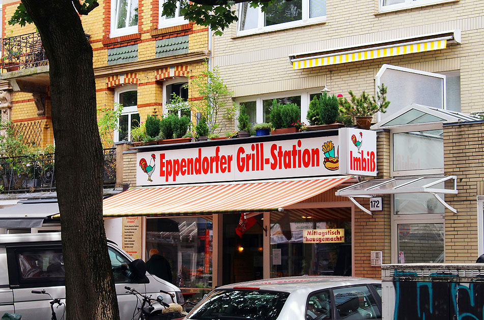 Die Eppendorfer Grill-Station im Eppendorefer Weg