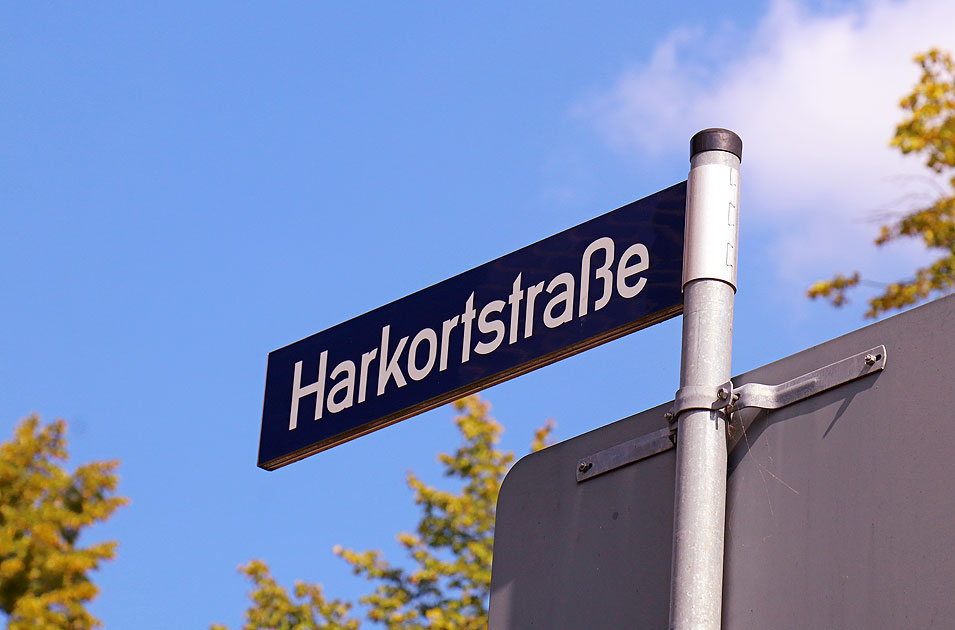 Die Harkortstra&szlig;e in Hamburg-Altona - Neue Mitte Altona