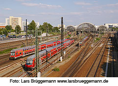 Regionalbahn in Dresden Hbf