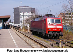 DB Baureihe 120 - Bahnhof Neumünster